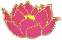 Vista 4 de PinMart Pin de solapa esmaltado de moda de flores