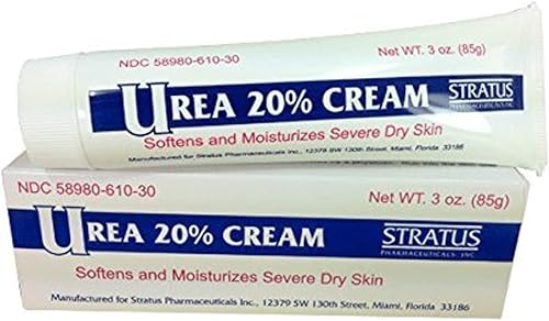 20% Crema con aroma a almendra, 3 onzas, hidratante para piel seca para eczema y psoriasis