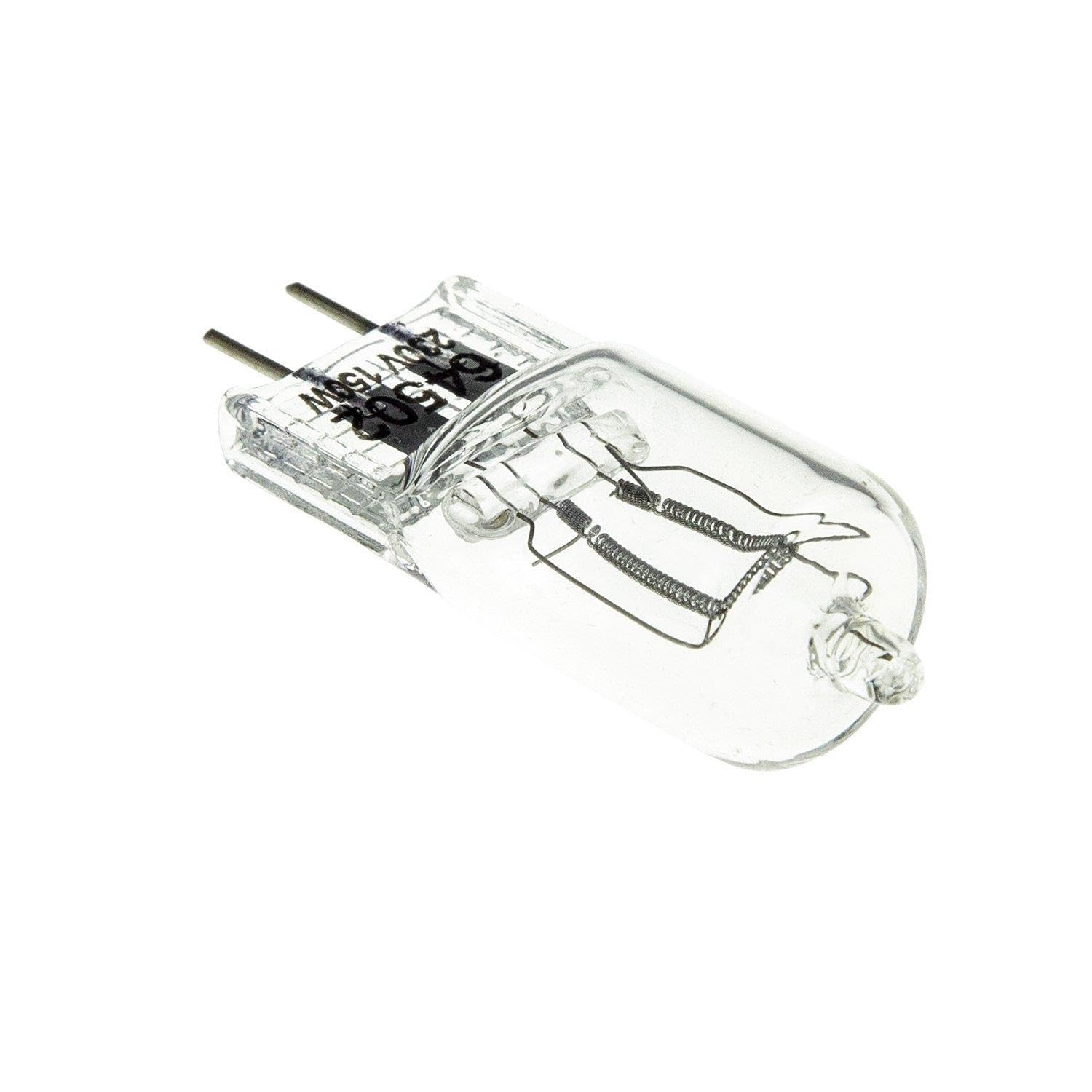 Ampoule Halogène Fresnel 150W 3200K 230V GX6.35, Lampe Halogène Fresnel à Faisceau Continu, Lampe Vidéo Tungstène Chaud pour Films, Publicités, Actualités, Photographie de Produits