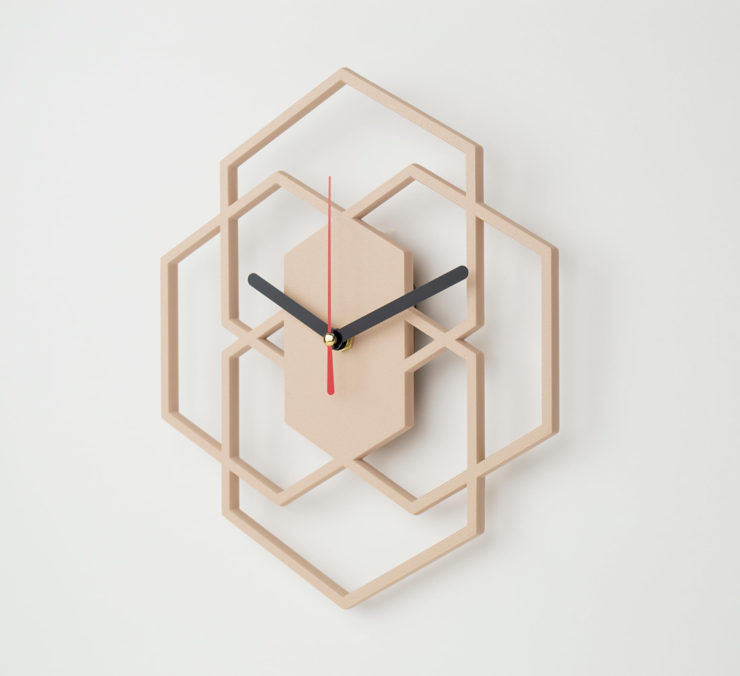 Horloge murale unique sans tic-tac pour chambre à coucher