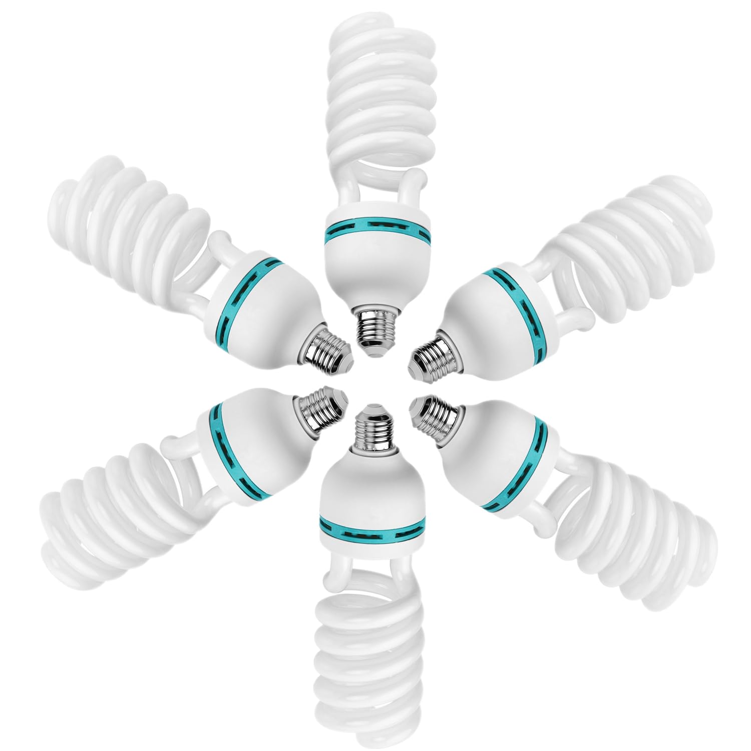 eWINNER 150w Energy Saving E27 Light Bulbs 5500K Photography Studio Daylight Lamp (6)