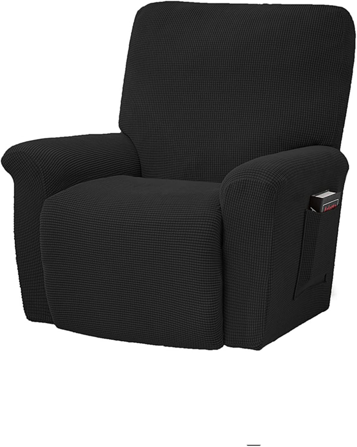 GUYIRT Recliner Cover 4Pieces Recliner Chair Cover Stretch