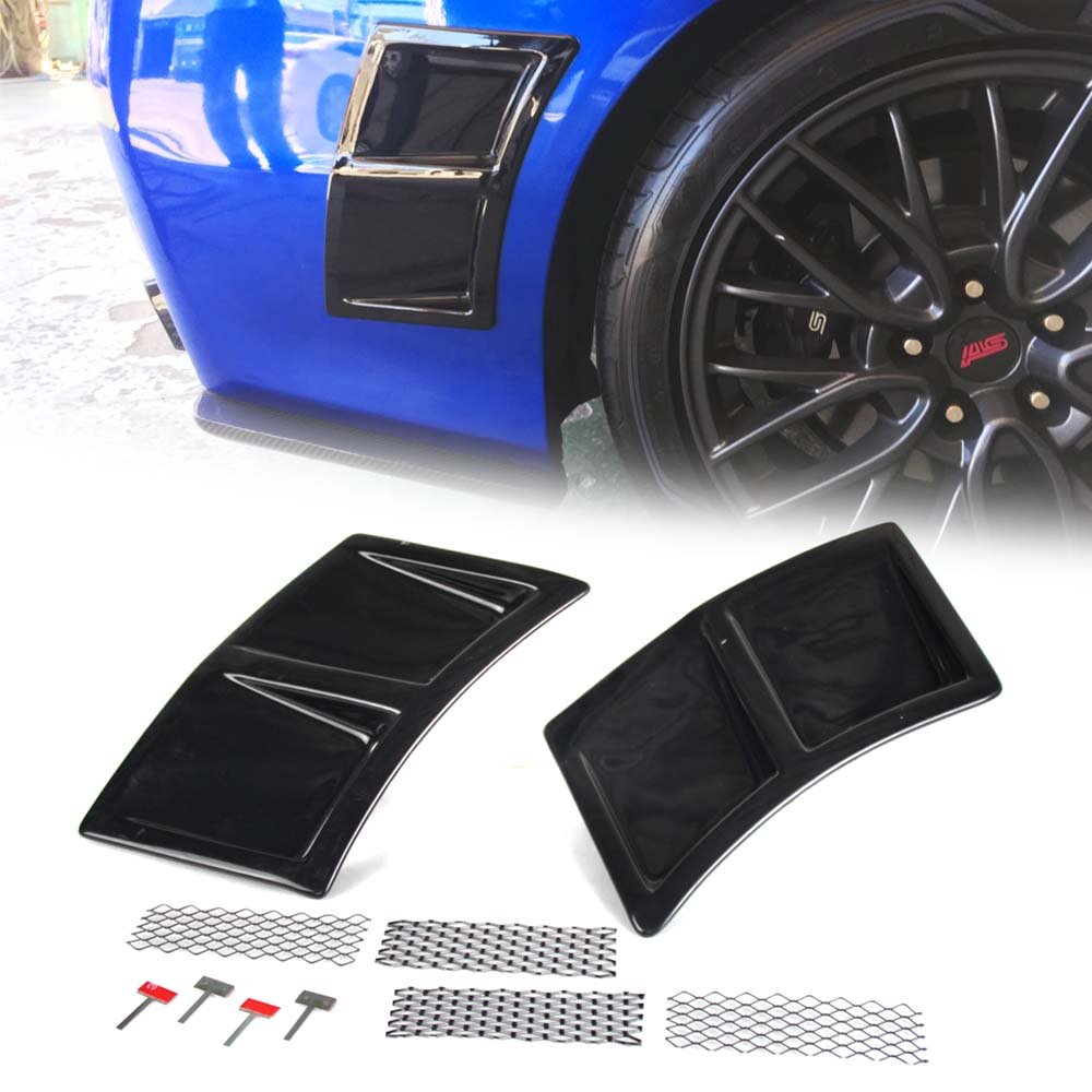 Amazon.co.jp: スバル WRX STI リア サイド エア ダクトカバー 素地 