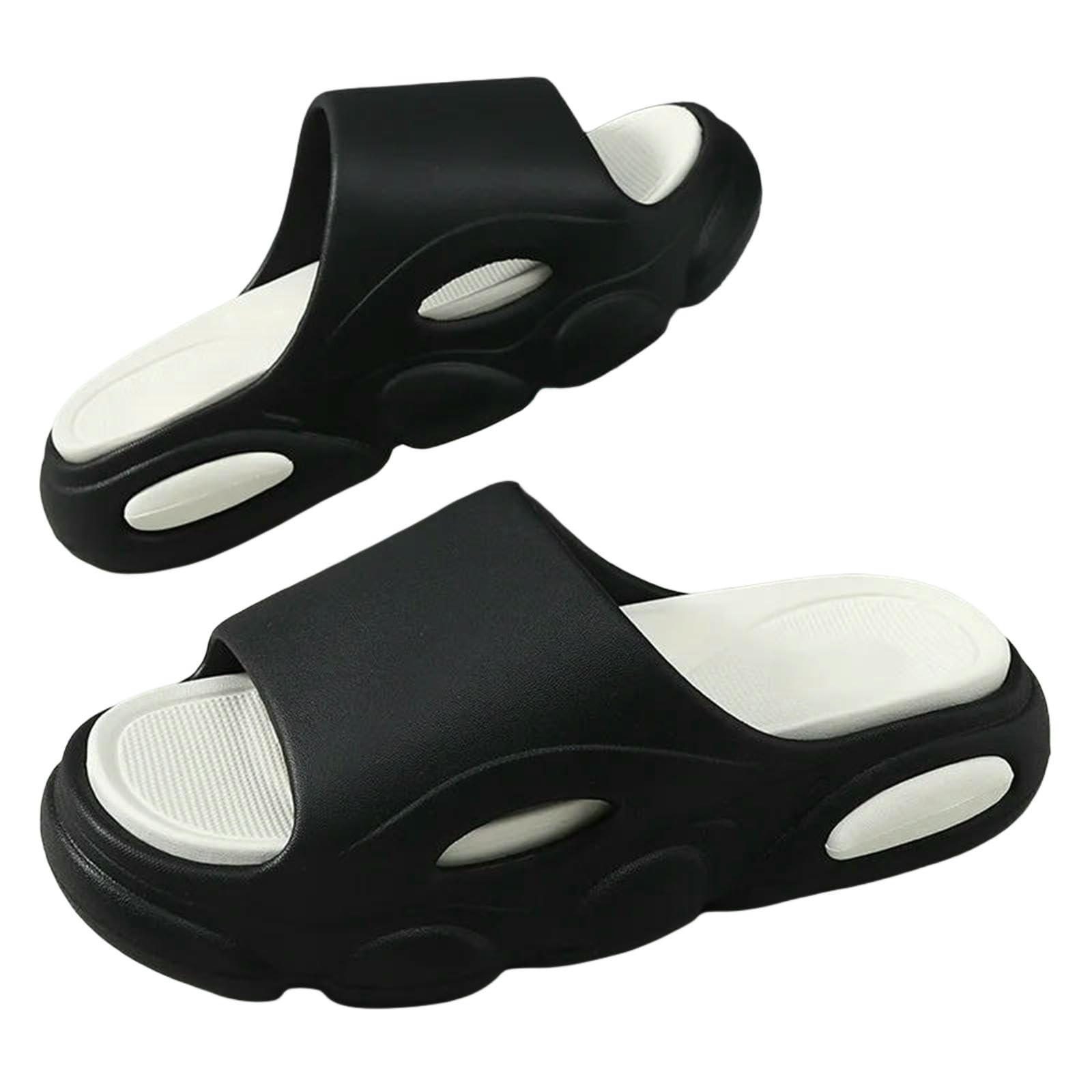 Ciabatte Uomo Sandali Estivi Degli Uomini Moda Casa Piattaforma Scivoli All'aperto Antiscivolo Scarpe Da Spiaggia Pantofole Bagno