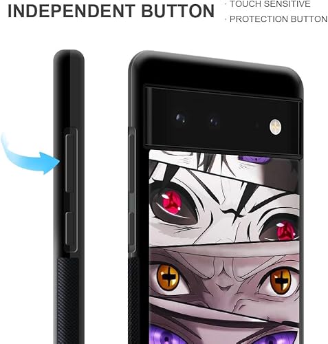 Miniatura 3 de CARLOCA Funda compatible con Google Pixel 7, diseño de dibujos animados de 15 patrones, a prueba de golpes, plexiglás resistente a los arañazos,