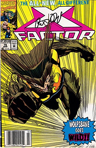 Autographed X-Factor #76 X-Men Signed Peter David VF/NM Kindle Editon