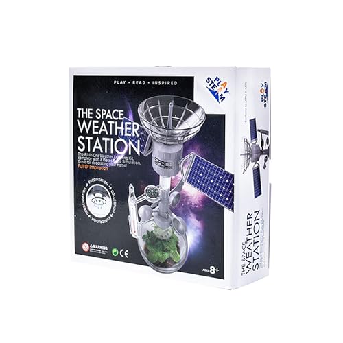 PLAYSTEM Weather Station Kit - Klimawandel, globale Erwärmung, Labor - STEM Toys Bildungsgeschenk für Kinder & Jugendliche, Mädchen & Jungen