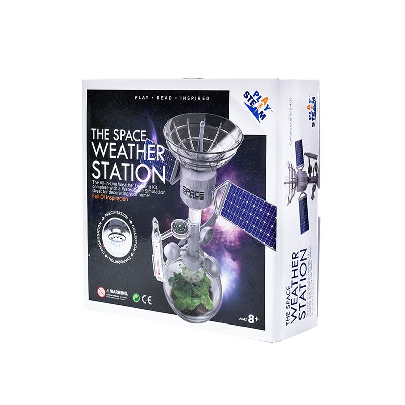 PLAYSTEM Weather Station Kit - Climate Change, Global Warming, Lab - STEM Toys Educational Gift for Kids & Teens, Girls & Boys