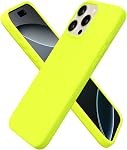 ORNARTO Compatible with iPhone 16 Pro Max Case 6.9",Liquid Silicone 3 Layers Full Covered Soft Gel Rubber Phone Case,Shockproof Protective Cover 6.9 Inch with Anti-Scratch Microfiber Lining-Chalk Pink