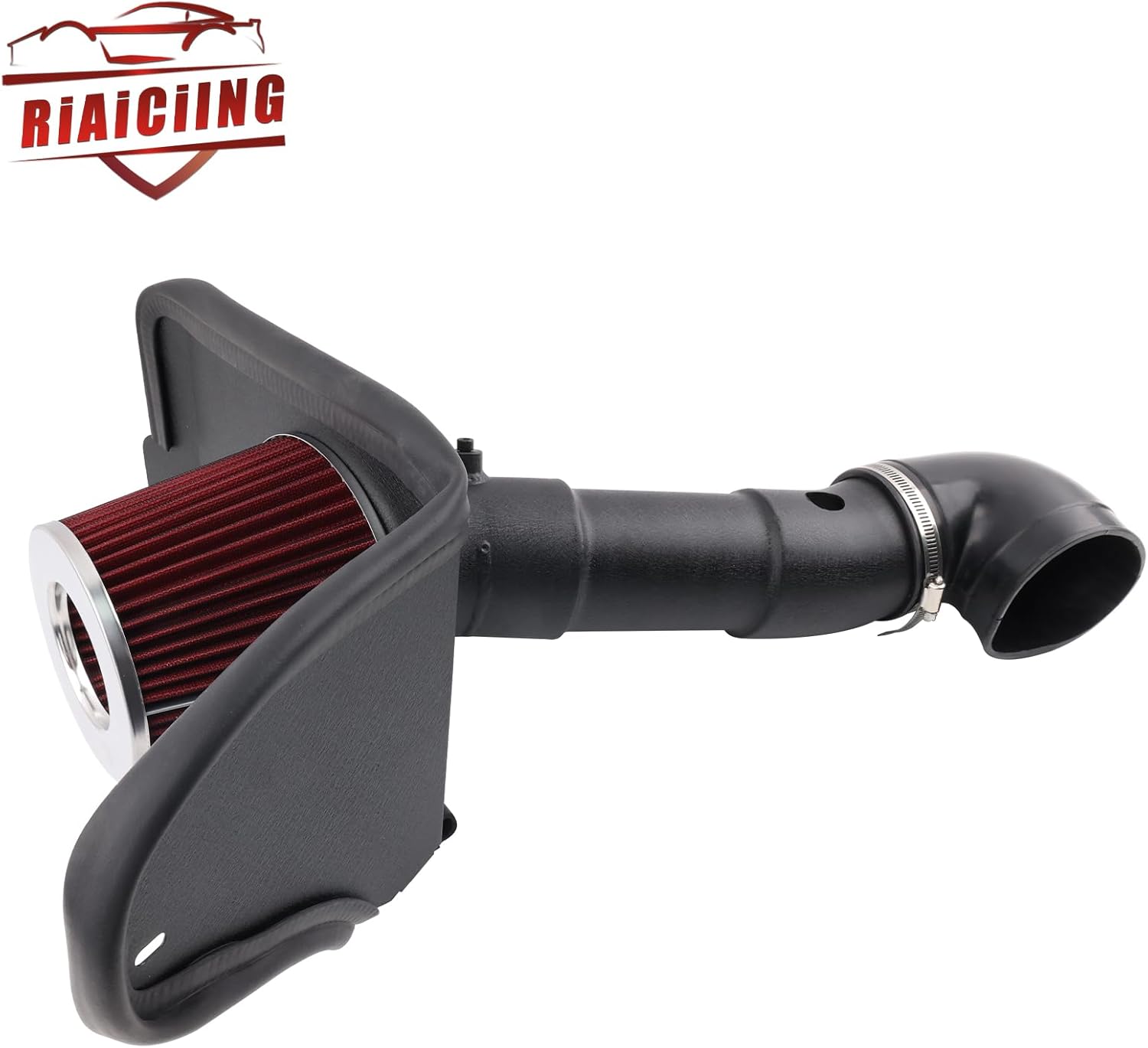 Cold Air Intake Kit Compatible with 2005-2009 Ford Mustang GT 4.6L V8, Increases Horsepower & Torque, More Aggressive and Sporty Induction Sound