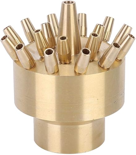 Miniatura 9 de Cabezal de boquilla de fuente, DN40 rosca hembra fuente boquilla dispersión paisaje pulverizador, boquilla de fuente de agua