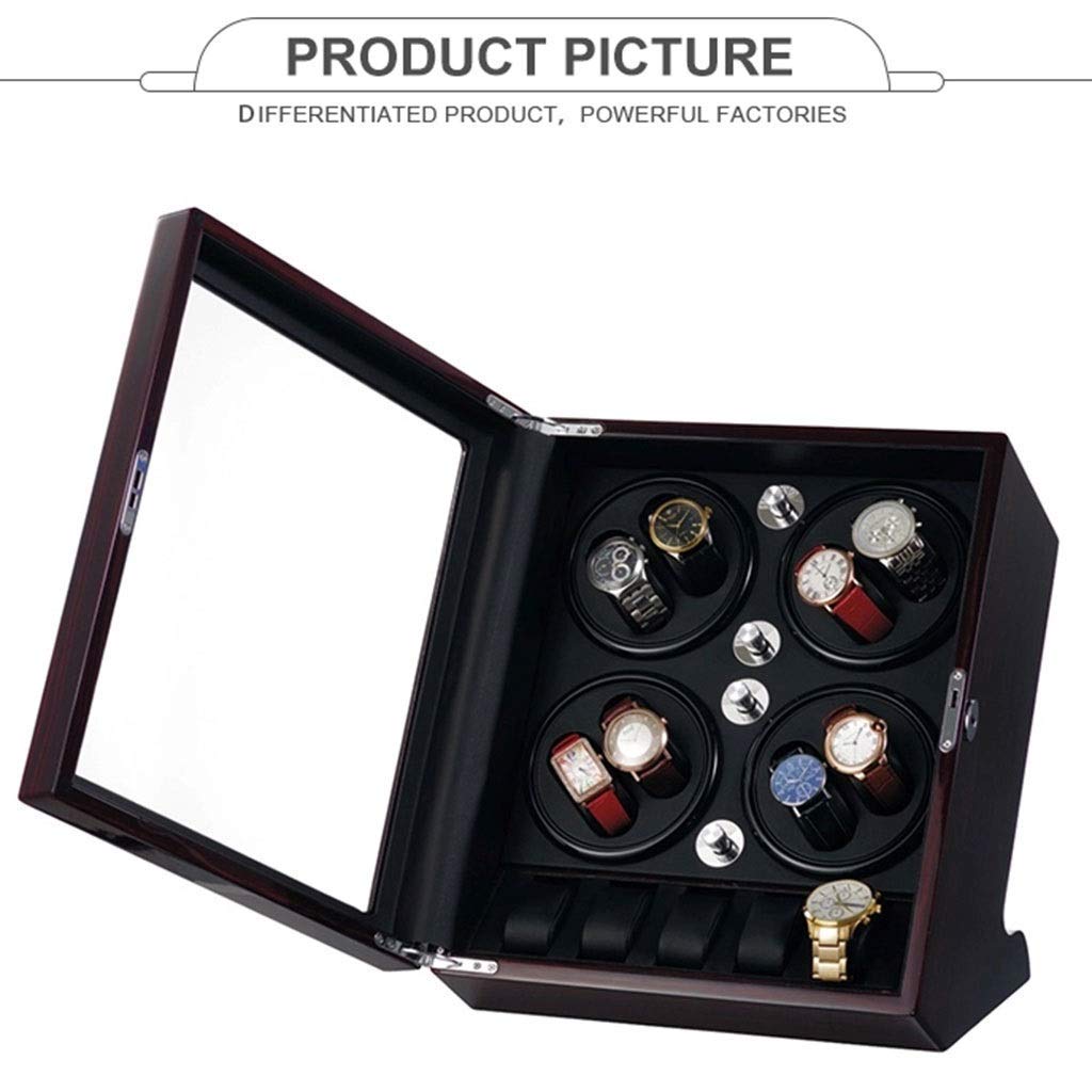 Luxuriöser automatischer Uhrenbeweger (8+5), luxuriöse Aufbewahrungsbox, Organizer, Geschenkidee，