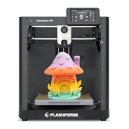 Flashforge Finder Lite 3D Printers Removable Platform Build Volume (140 x 140 x 140 mm) Touch Screen,3D Printer Houses,School (Blue)