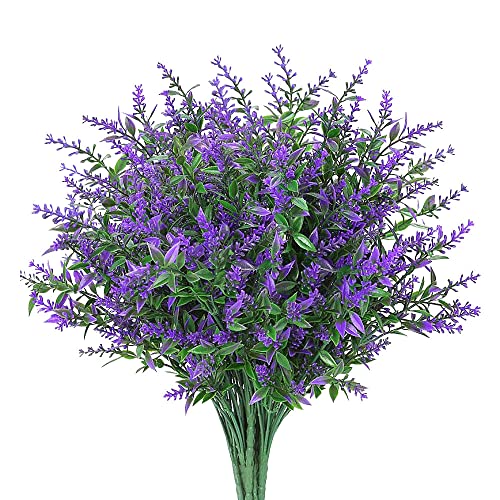 Generisch 12 Bündel Künstliche Lavendel Blumen Deko Kunstblumen Pflanze...