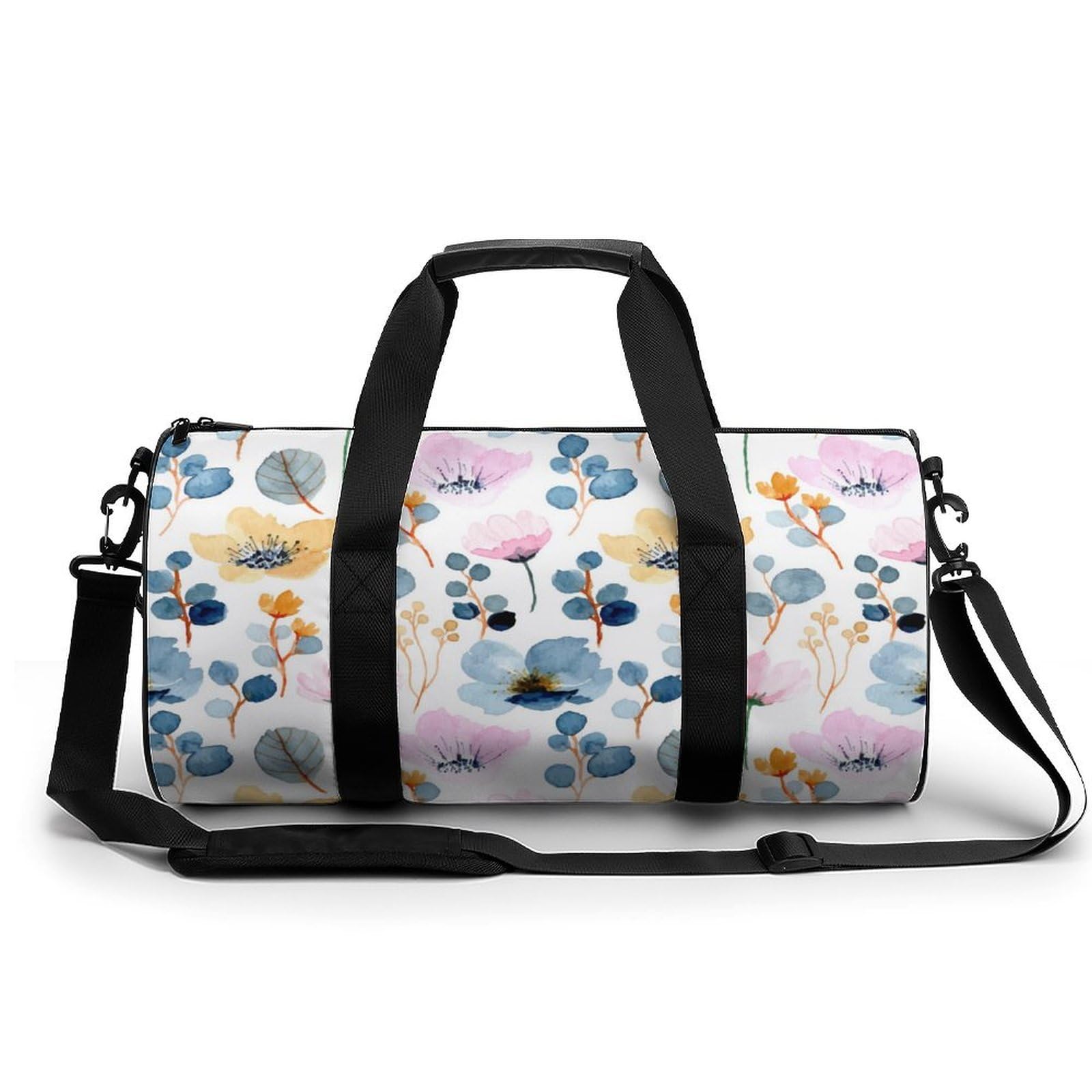 Duffel bag de voyage fleurs 45cm avec grande capacité - 8