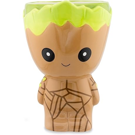 Silver Buffalo Marvel Studios Guardians of the Galaxy Baby Groot 20-Ounce Sculpted Ceramic Mug