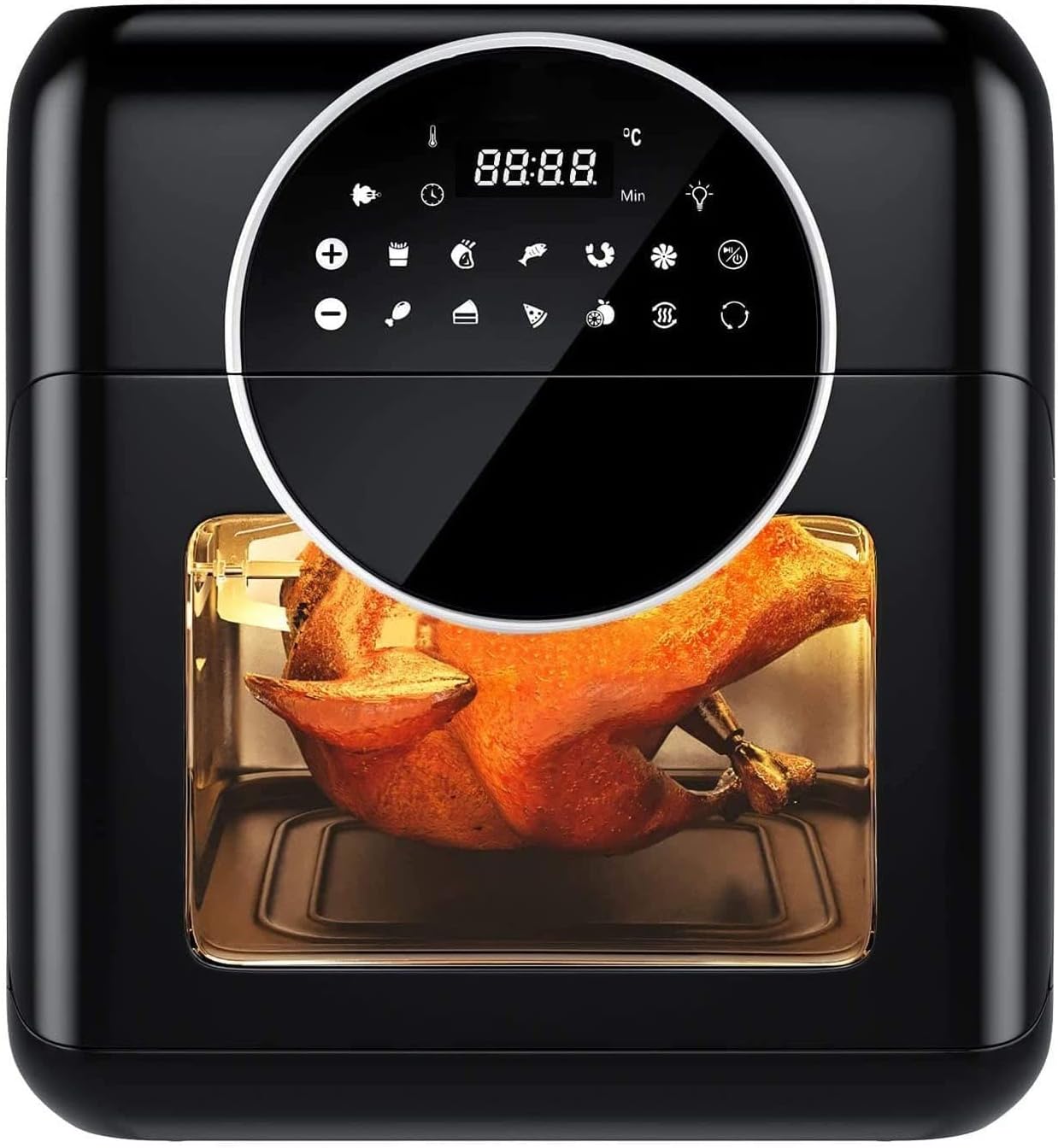 6 in 1 Oven, 10L Oven, 1500W Oven, Visually Transparent