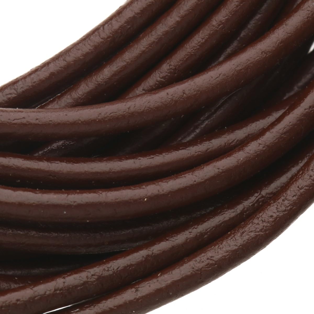 Beadsmith Indisches Leder, Dunkelbraun, 2 mm, 4,5 m
