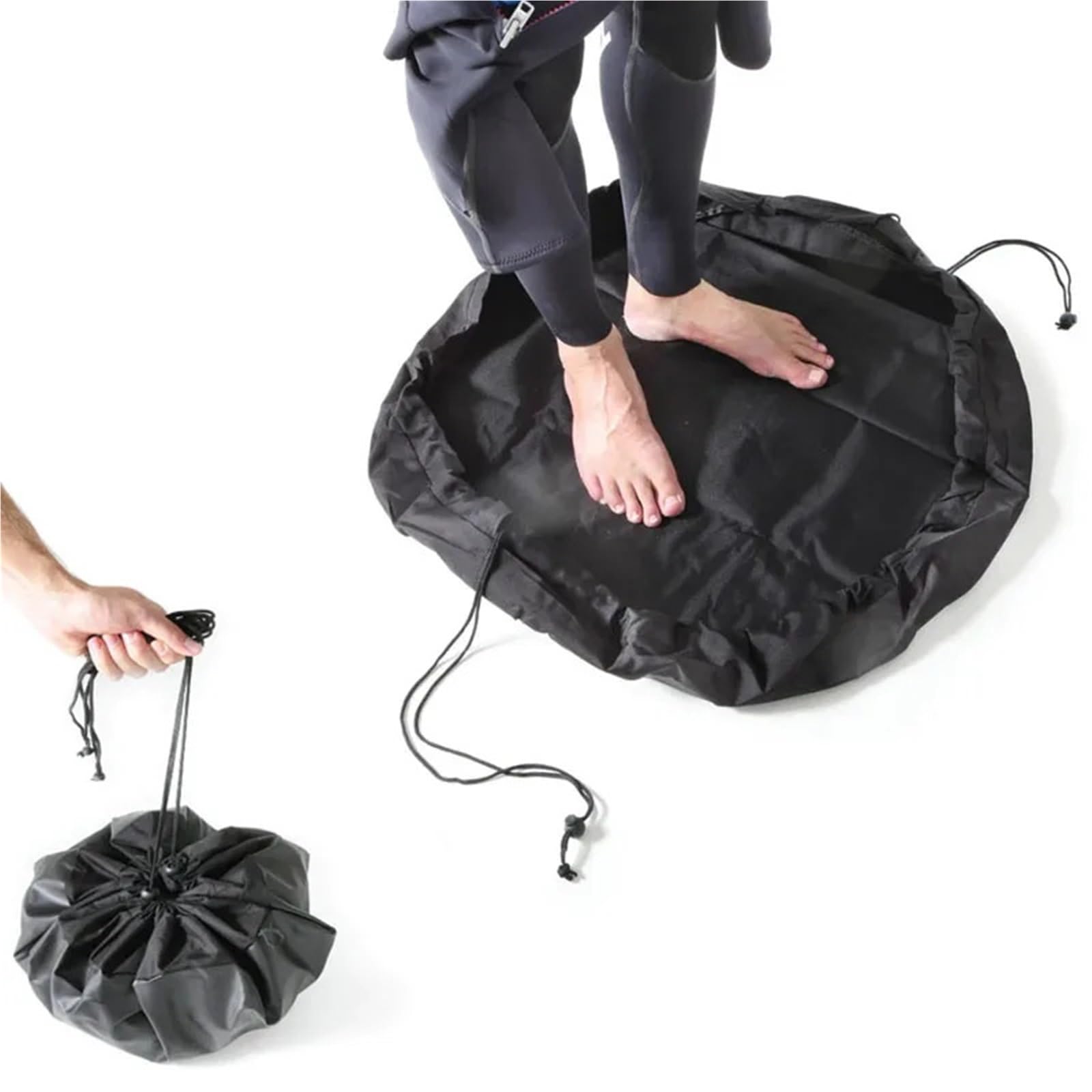 Przenośna mata do przebierania się w kombinezonie Mata do przewijania pianki, sucha torba, neopren 50-130 cm
