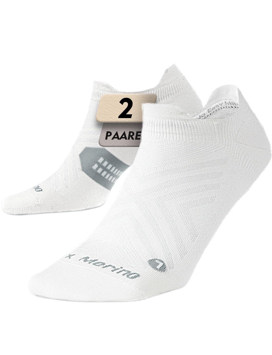 Juclise Merinowolle dünne Kurz Laufsocken Sneaker Kompressionssocken Wandersocken, anti blasen Feuchtigkeitsableitend