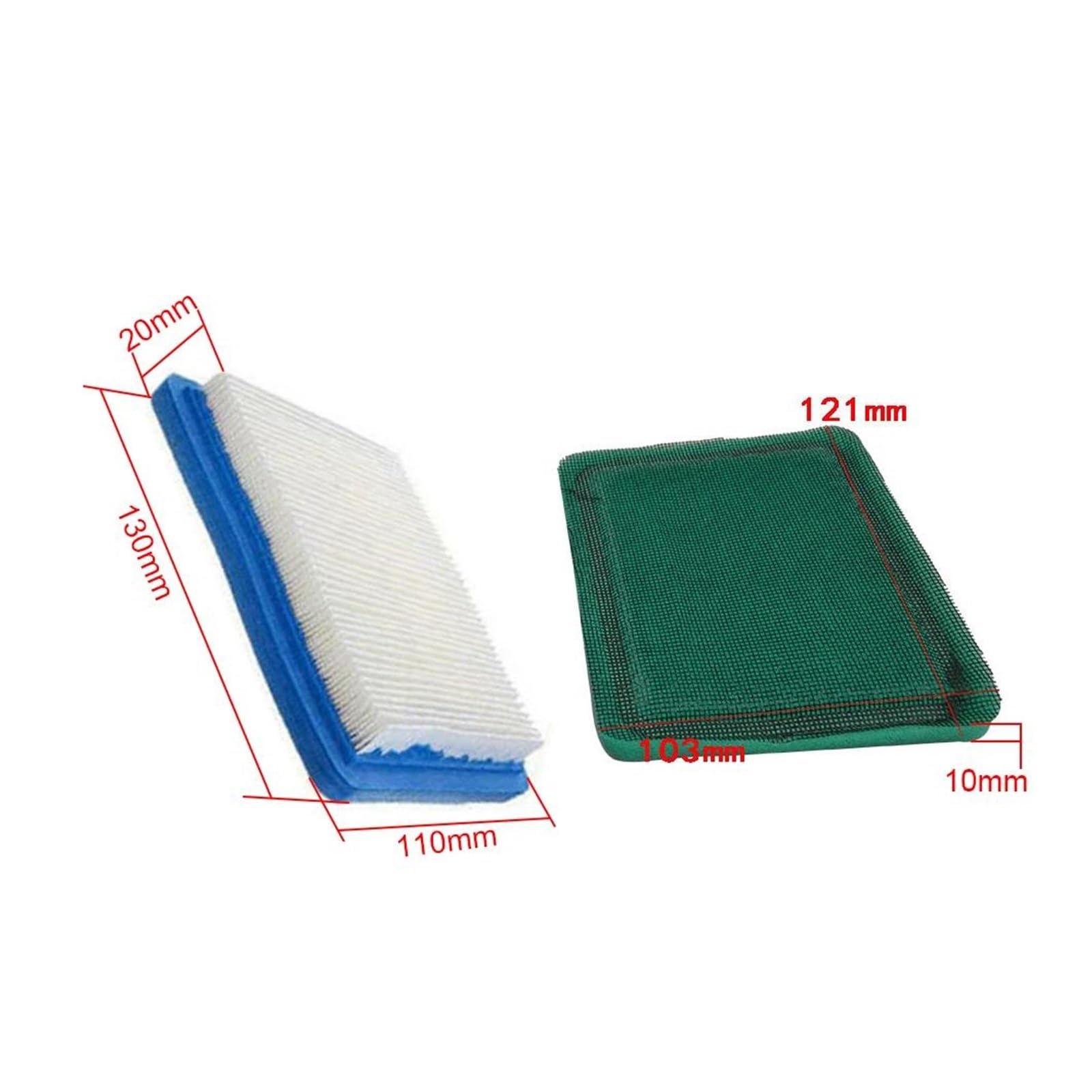 à air adaptable pour moteurs Filtre À Air Et Pré-nettoyeur Pour Tondeuse À Gazon 491588s 91588 399959, Petit Moteur 3364 271933, 5 Pièces