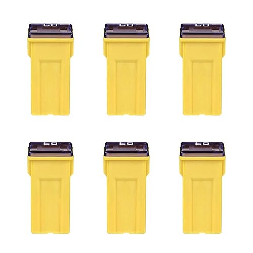 Miniatura 8 de 6 fusibles estándar altos de 30 amperios JCase en forma de caja de fusibles compatibles con Ford Chevy GM, Nissan, Toyota, camionetas, automóviles,