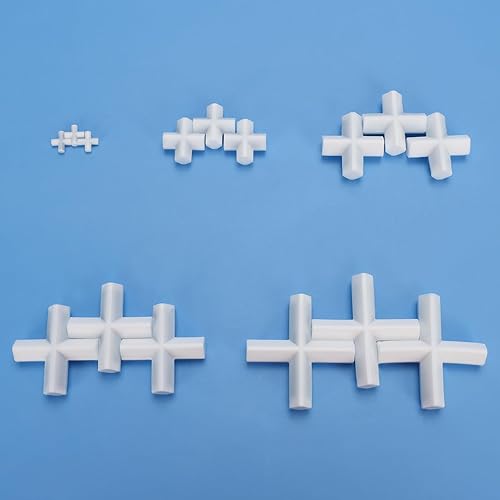 Miniatura 3 de Labasics Juego de 3 barras de agitación magnéticas en forma de cruz, 1.181 in recubiertas de PTFE blancas para mezcladores de laboratorio