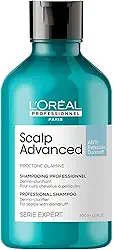 L'Oréal Professionnel Shampoo Anticaspa Scalp Dermo Clarifier, Para o Couro Cabeludo com Caspa, Limpa suavemente e remove a caspa, Acalma o couro cabeludo, 300ml