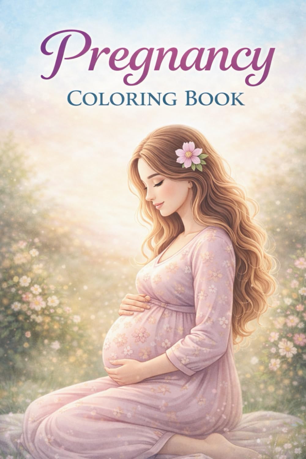 Pregnancy Coloring Book: Relaxing and Stress Relief Coloring Book for Expecting Moms – Cute & Calming Designs for Mindfulness and Joy