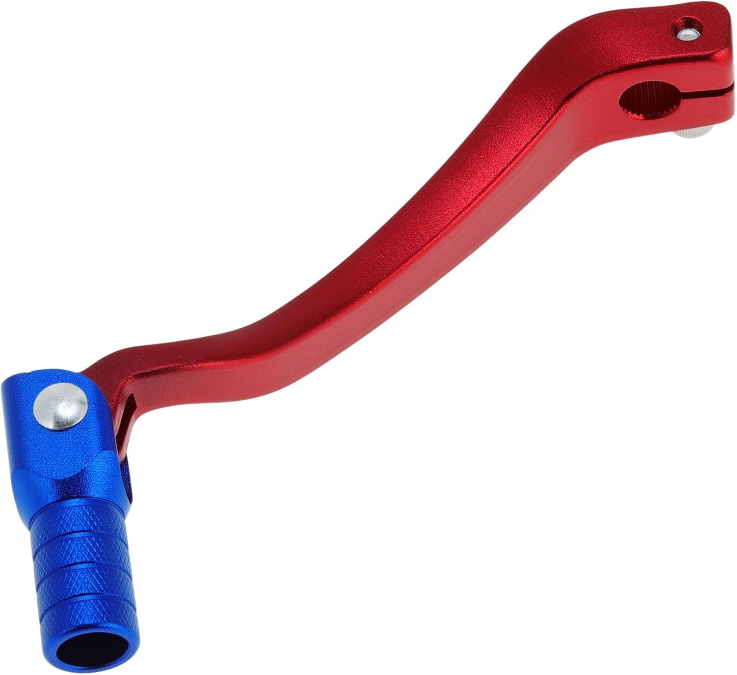Folding Motorcycle Gear Shifter Lever for Kayo T6 Aluminum Alloy Pedal Shift Lever Arm Red Blue