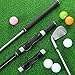 RoundFunny 2 Pack Golf Grip Trainer Attachment for Improving Hand Positioning on Club Right Handed Golf Swing Trainer for Kids and Woman Beginner Learn Correct Grip Posture(Gray)