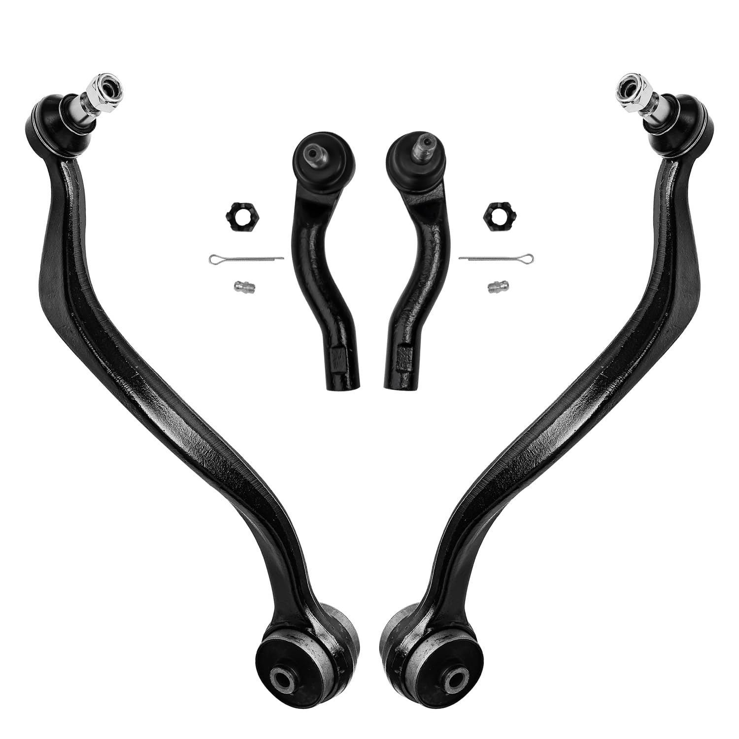 Detroit Axle - 4pc Front End Kit for 2006-2012 Ford Fusion, 2007-2012