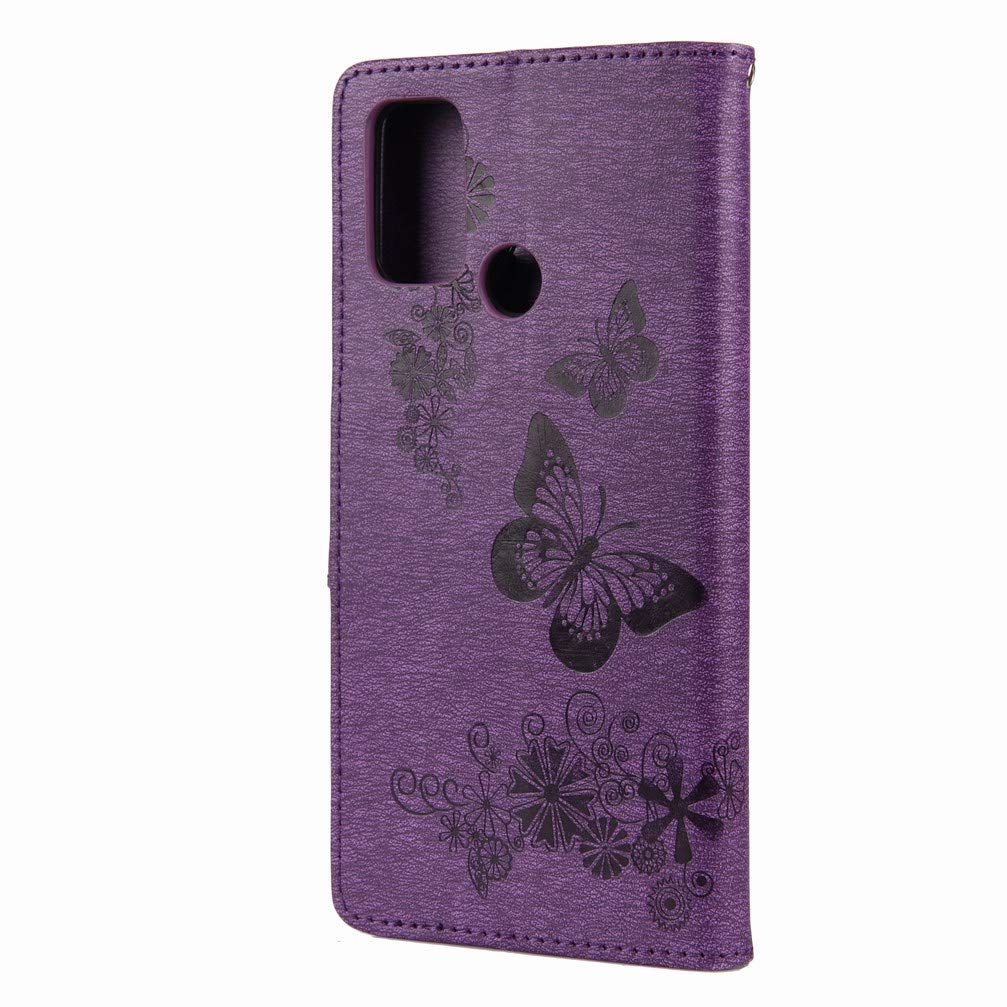 LEMORRY Custodia per Oppo A53 A53s, Cover Pelle per Oppo A33 (2020