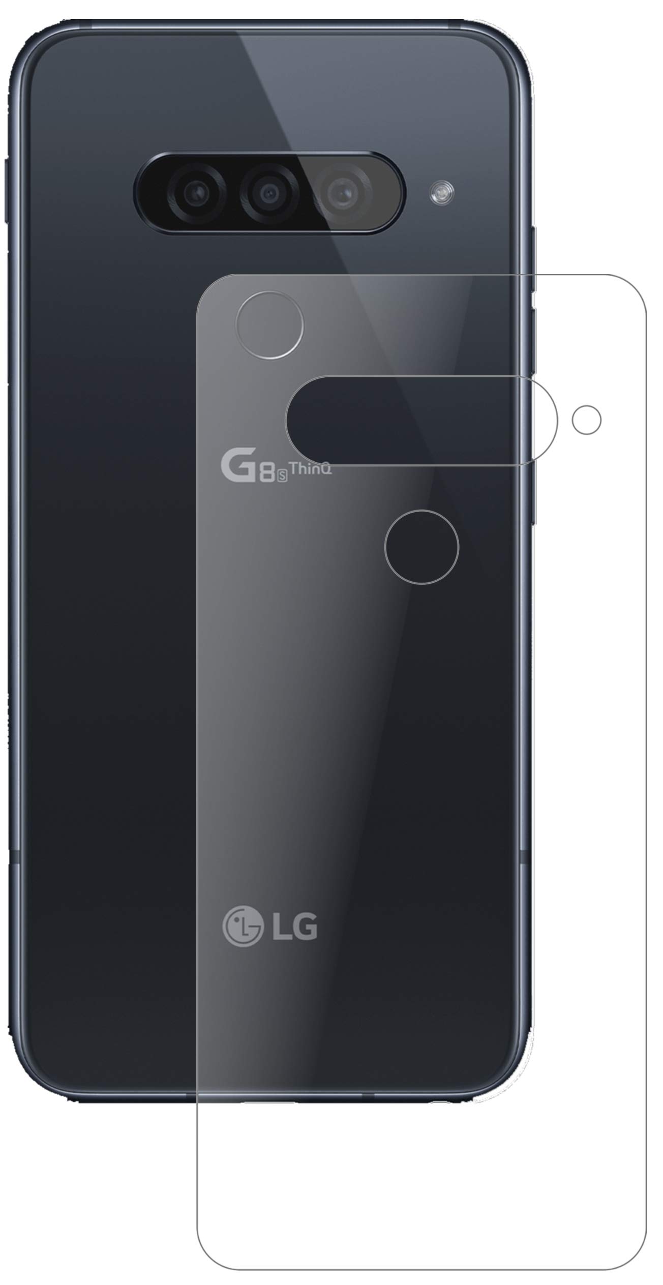 2 Films Protecteurs écran Verre Souple 9H Pour LG V50s ThinQ - Marque Dipos, Transparent, Neufs