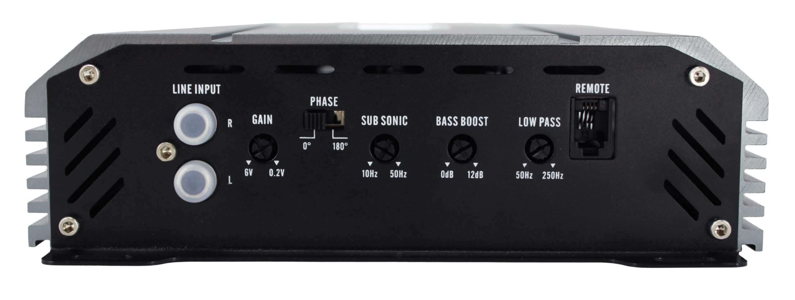Excalibur X11000.1 Mono Amplificatore Auto Subwoofer Monocanale 1500W, Bass Boost 0-12 dB, Crossover HPF-Full-LPF, Potenza 4Ω 420W, 2Ω 720W, 1Ω 1000W, Nuova Serie 2025, Installazione Facile
