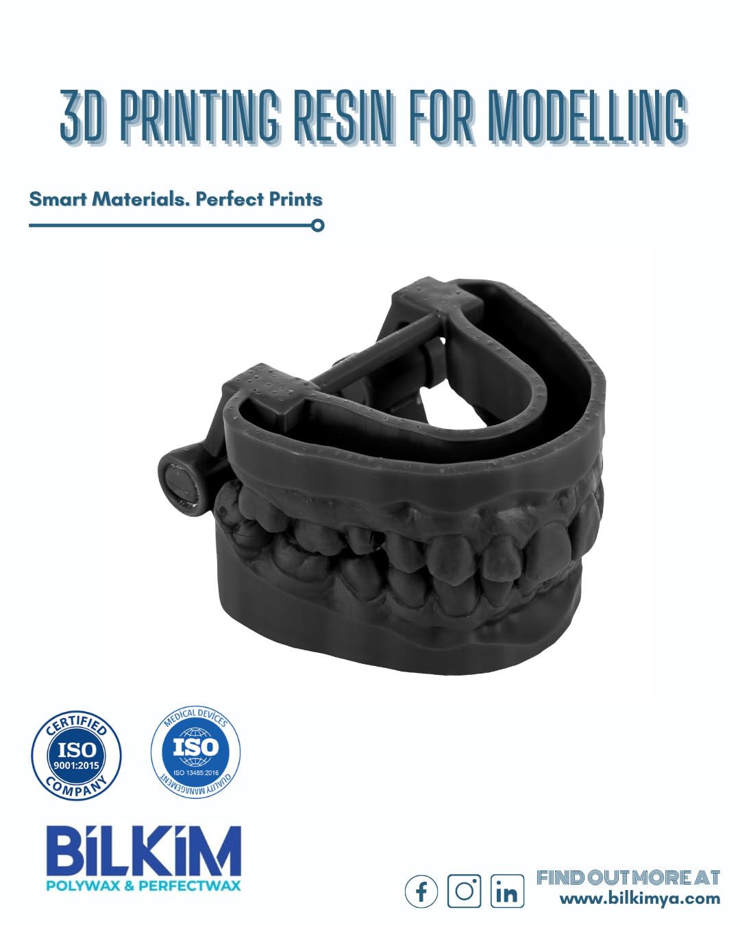 BILKIM POLICURE 3D Printing Modelling Resin | LCD/DLP 3D Printers |