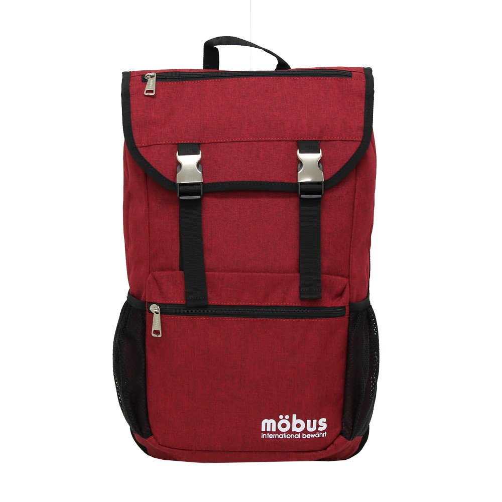 mo-031【モーブス】カブセ リュック レッド『新品』 Amazon.co.jp: [モーブス]mobus リュック リュックサック デイパック