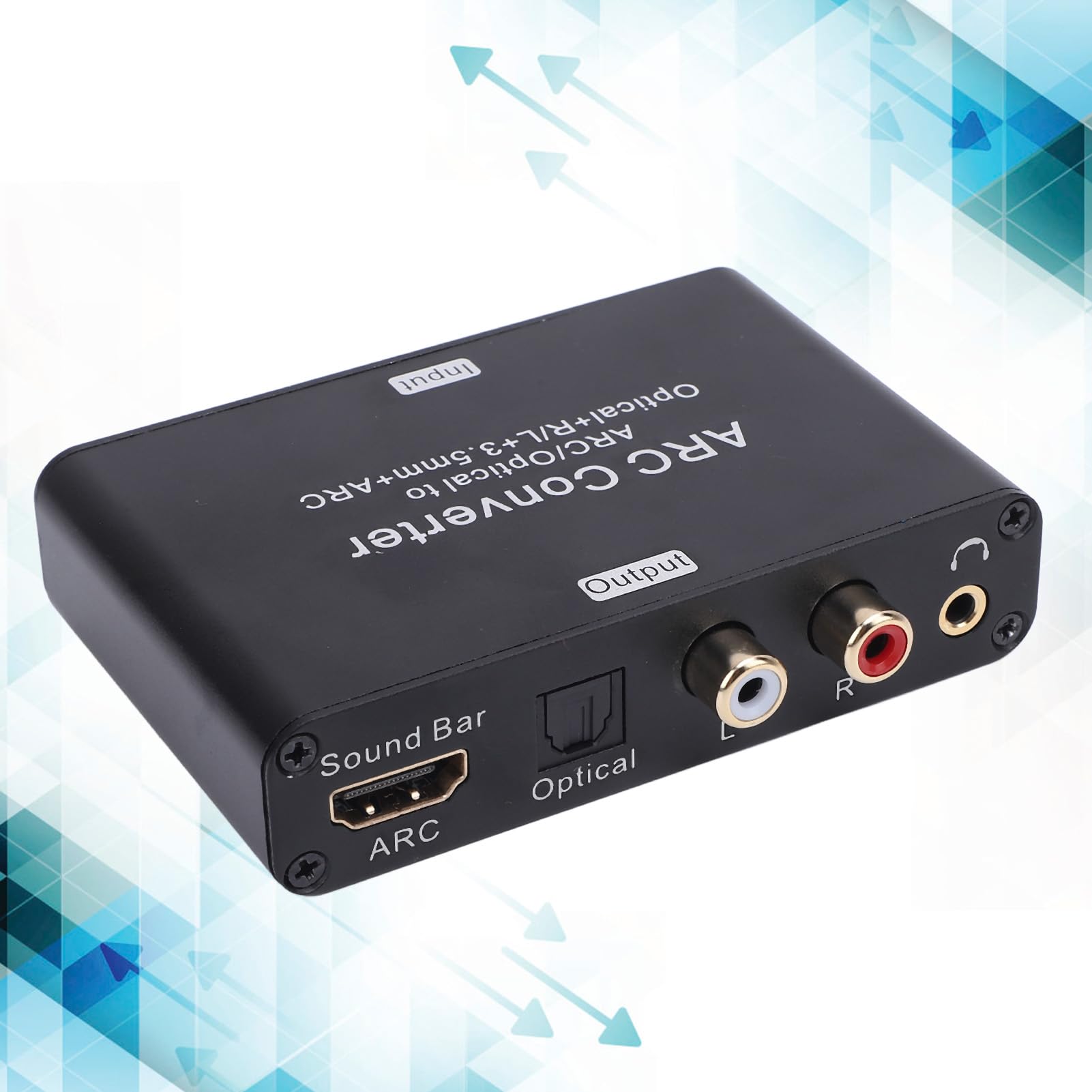 Generic Adaptador ARC Convertidor Digital a Analógico de 192 KHz, Transmisión de Sonido Perfecta, para Televisores Compatibles con ARC
