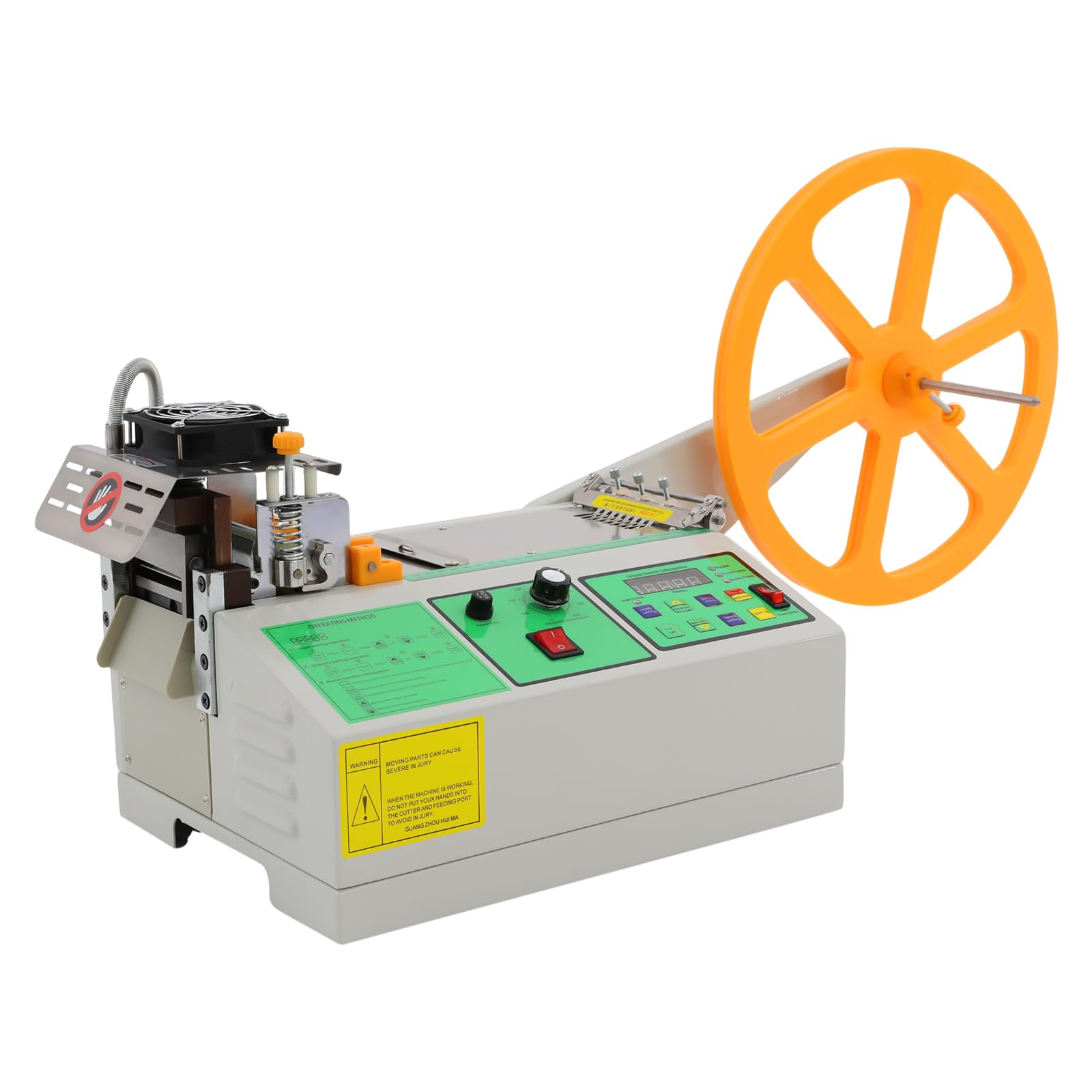 Fresa professionale a caldo freddo per nastri, taglierina da tavolo da 500 W con schermo LCD, temperatura regolabile, taglio preciso fino a 1 mm di precisione spina EU