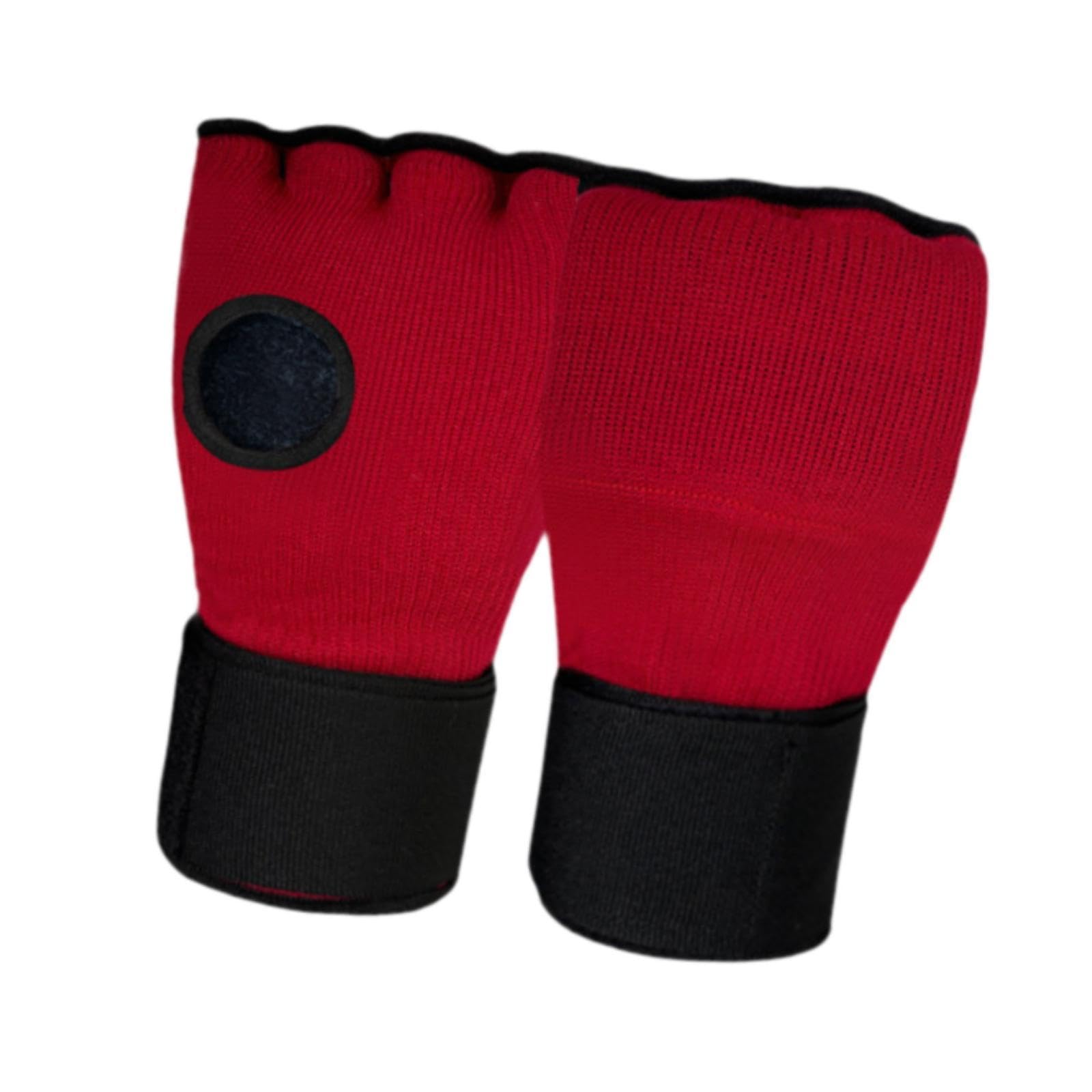 Amagogo Gants intérieurs de Boxe pour Enfants, Mitaines de Kickboxing, équipement élastique sous Les Mitaines, Protection des Mains, Gants Demi-Doigts pour