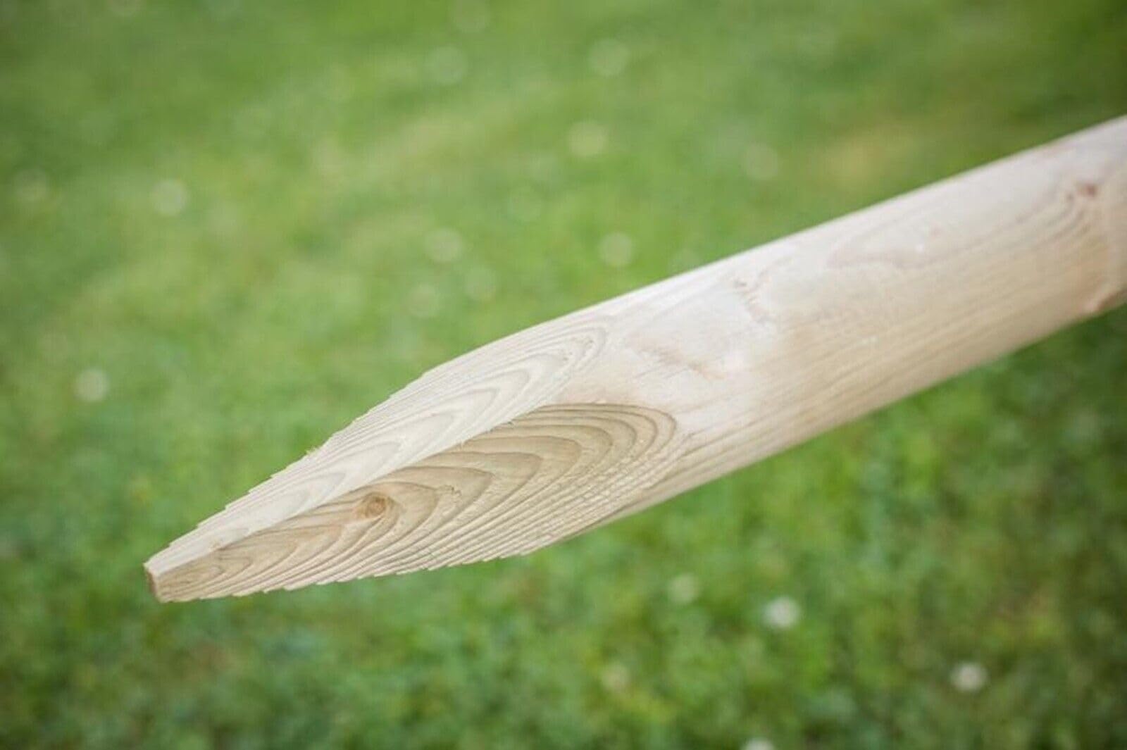 F&G Supplies Round Fence Posts 1.8m x 40mm Pressure Treated 15 Pack
