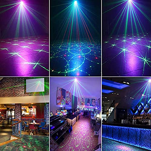 Spooboola EMS-05 Party Lights,Disco Dj Lights Strobe Light Rave Stage Light Projector Effect Club Light Sound Activated thumb #6