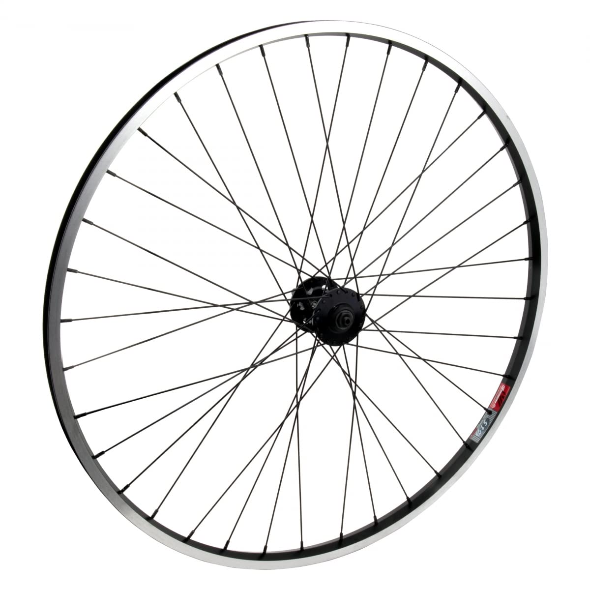 Wheel Front 700 x 35 Black/Silver WEI-519 36H