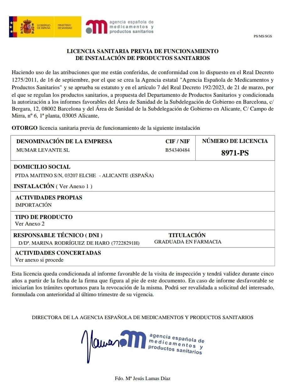 Colchón Antiescaras Tipo 2 con Licencia Sanitaria