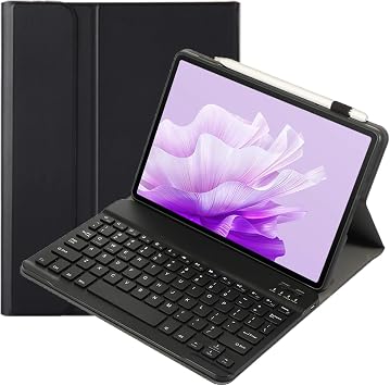 Huawei Matepad Air 11.5 2023 Case, Huawei Matepad Air 11.5 2023 Keyboard, Huawei Matepad Air 11.5 2023 Cover, Hoozee, Wireless Keyboard, Separate, Stand Function, Premium PU Leather, Slim Lightweight,