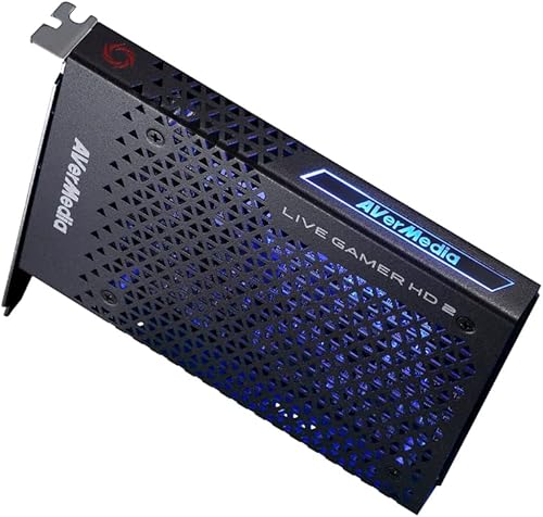 Miniatura 4 de AVerMedia Live Gamer HD 2-PCIe Tarjeta interna de captura de juegos, graba y transmite en 1080p 60 con soporte para múltiples tarjetas, paso a