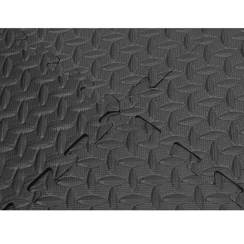 Tapis de Sport de Sol Salle de Fitness, Dalles en Mousse sans BPA, Tapis Sport fitness Tapis de Protection Antidérapant pour Salle de Gym, Fitness, Sol de Sport, Garage