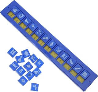 Portable Moving Checklist Board with 24 Sliders for Packing