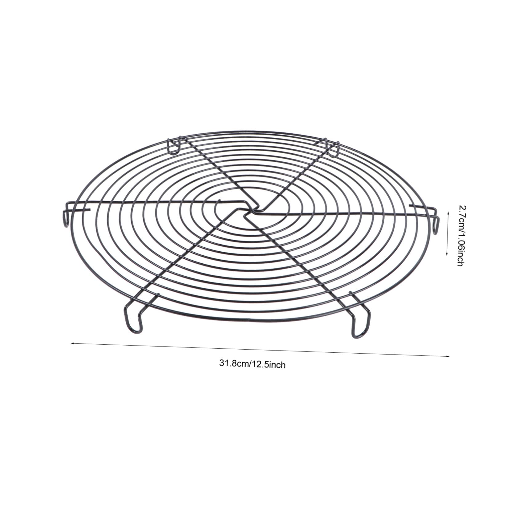 FUNOMOCYA 1Pc Cooling Rack for Baking and Roasting Drying Holder Easy to Clean for Cakes and Cookies Kitchen Essential for Home Bakers