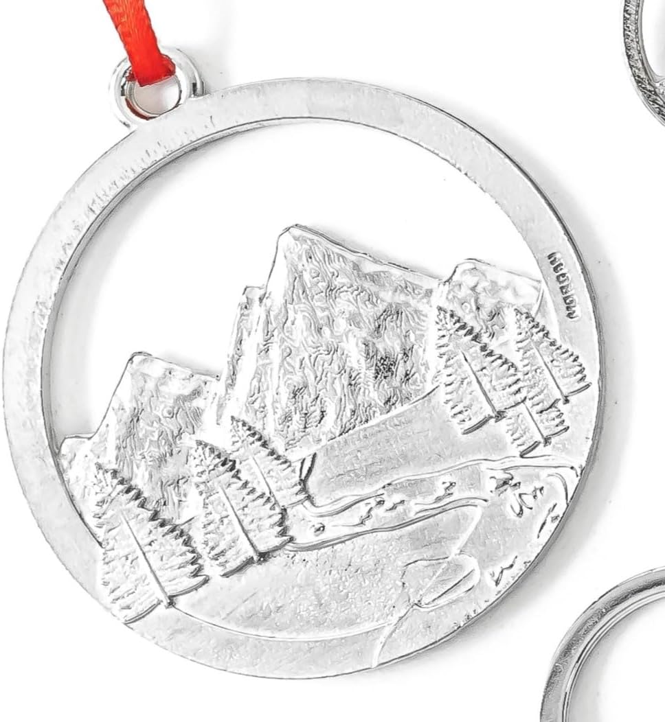 Handmade Mountain Gifts - Hiker Christmas Ornament (Mountain)
